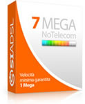 adsl  7 mega senza linea telecom